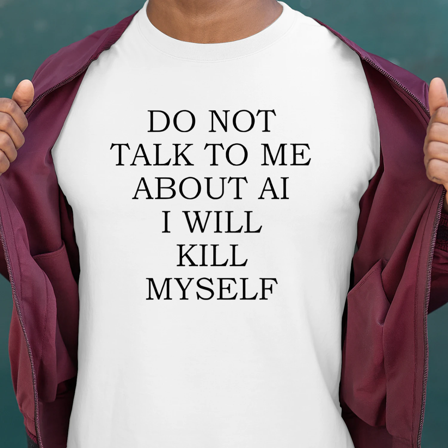 Do Not Talk to Me About AI Ayo Edebiri Shirt