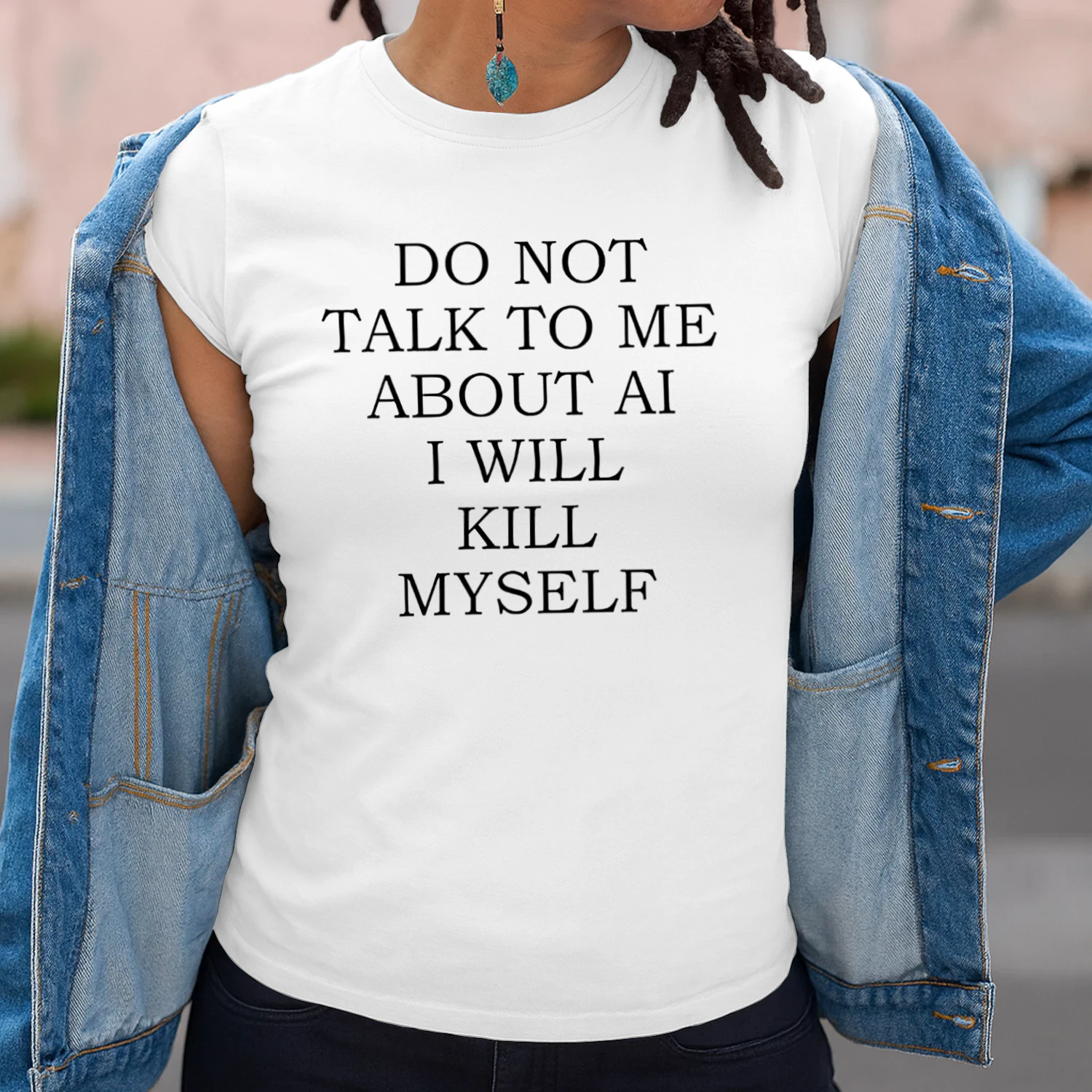 Do Not Talk to Me About AI Ayo Edebiri Shirt