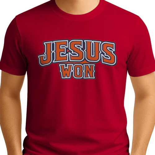 Mike Trout Jesus Won Shirt Copy