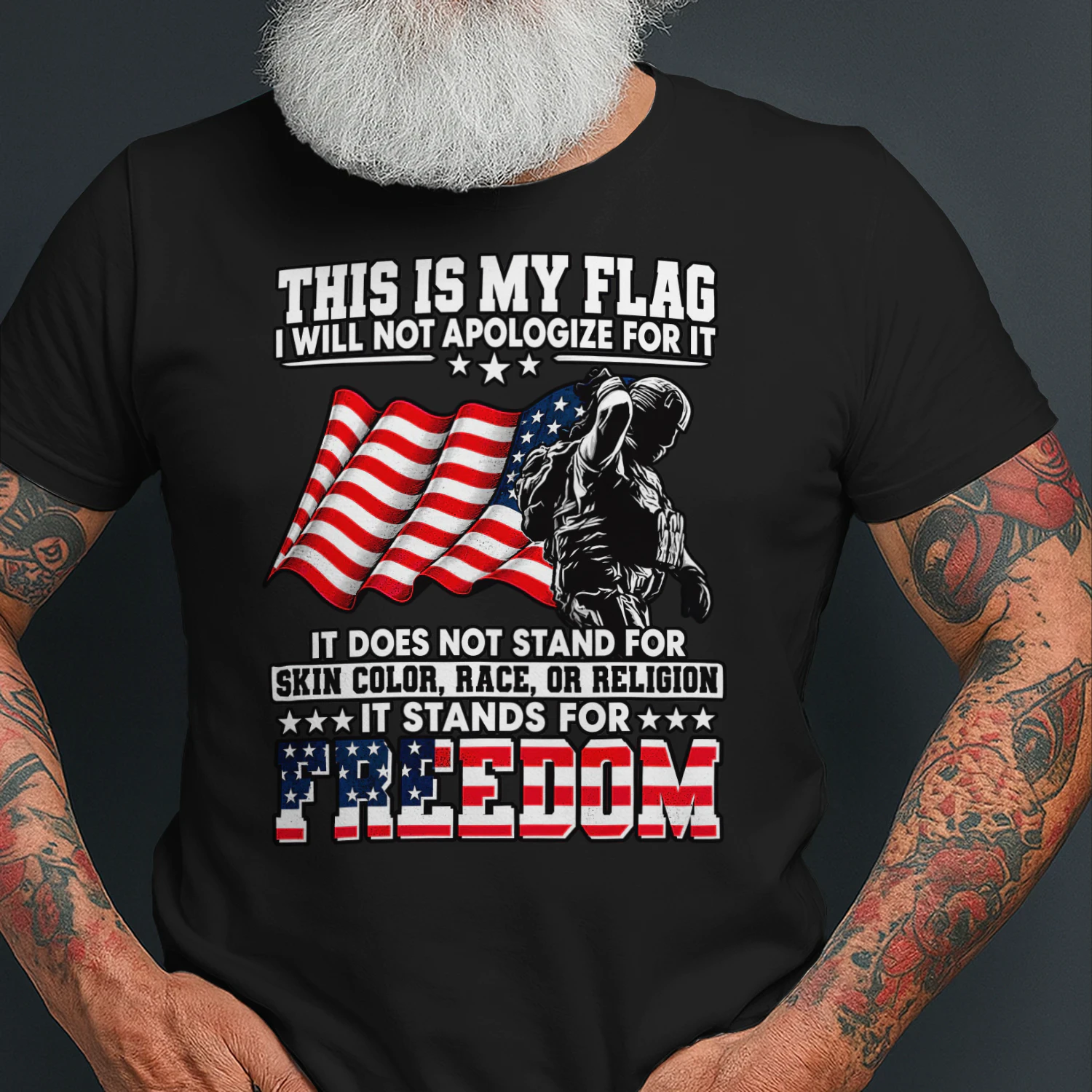This Is My Flag – American Pride Freedom T-Shirt