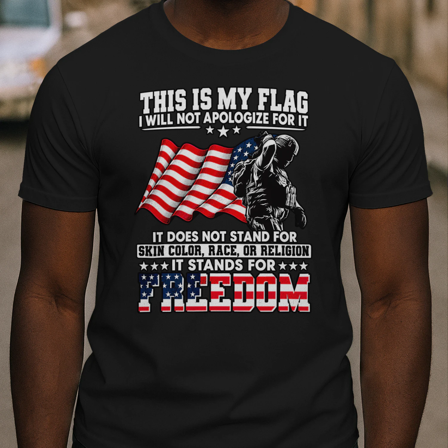 This Is My Flag – American Pride Freedom T-Shirt