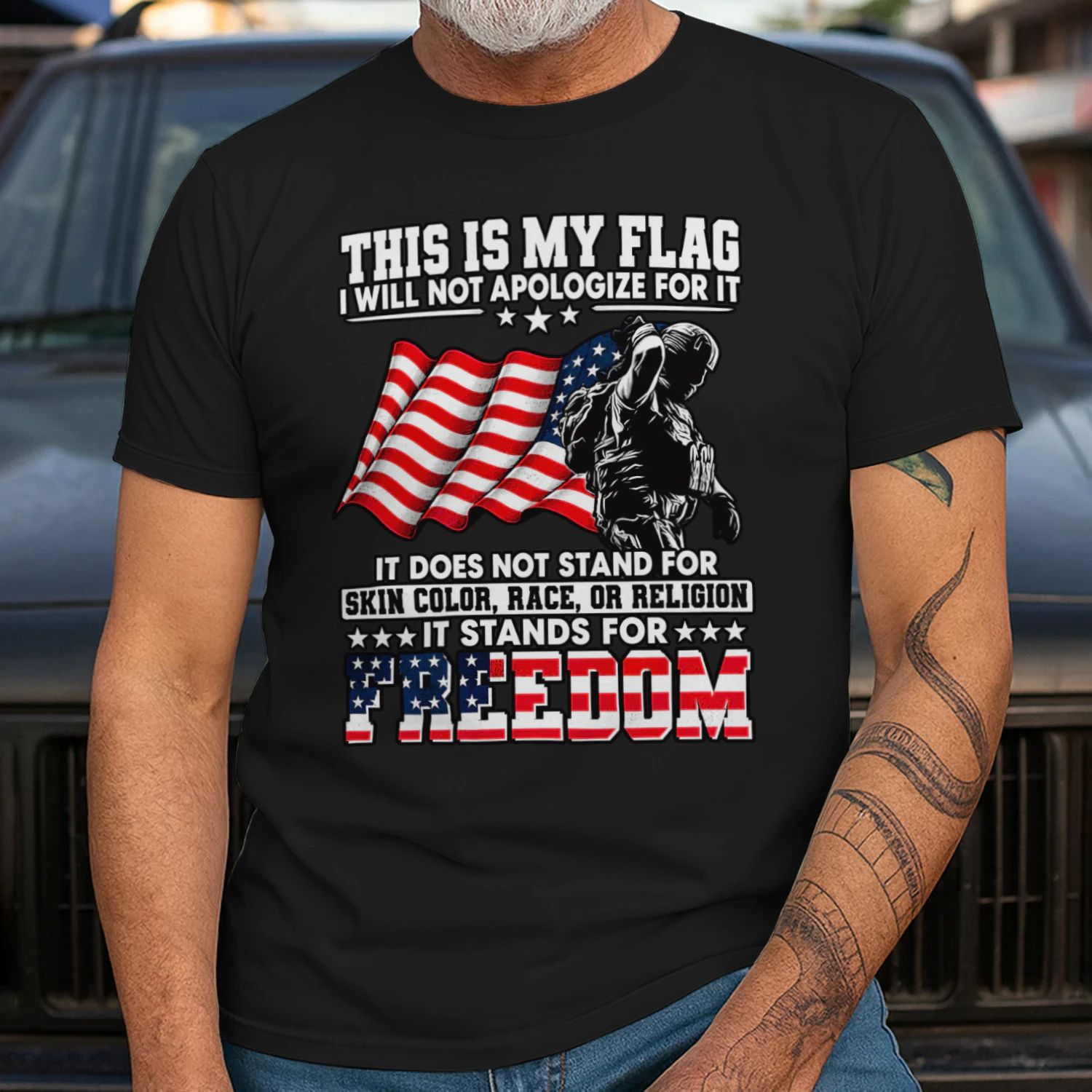 This Is My Flag – American Pride Freedom T-Shirt