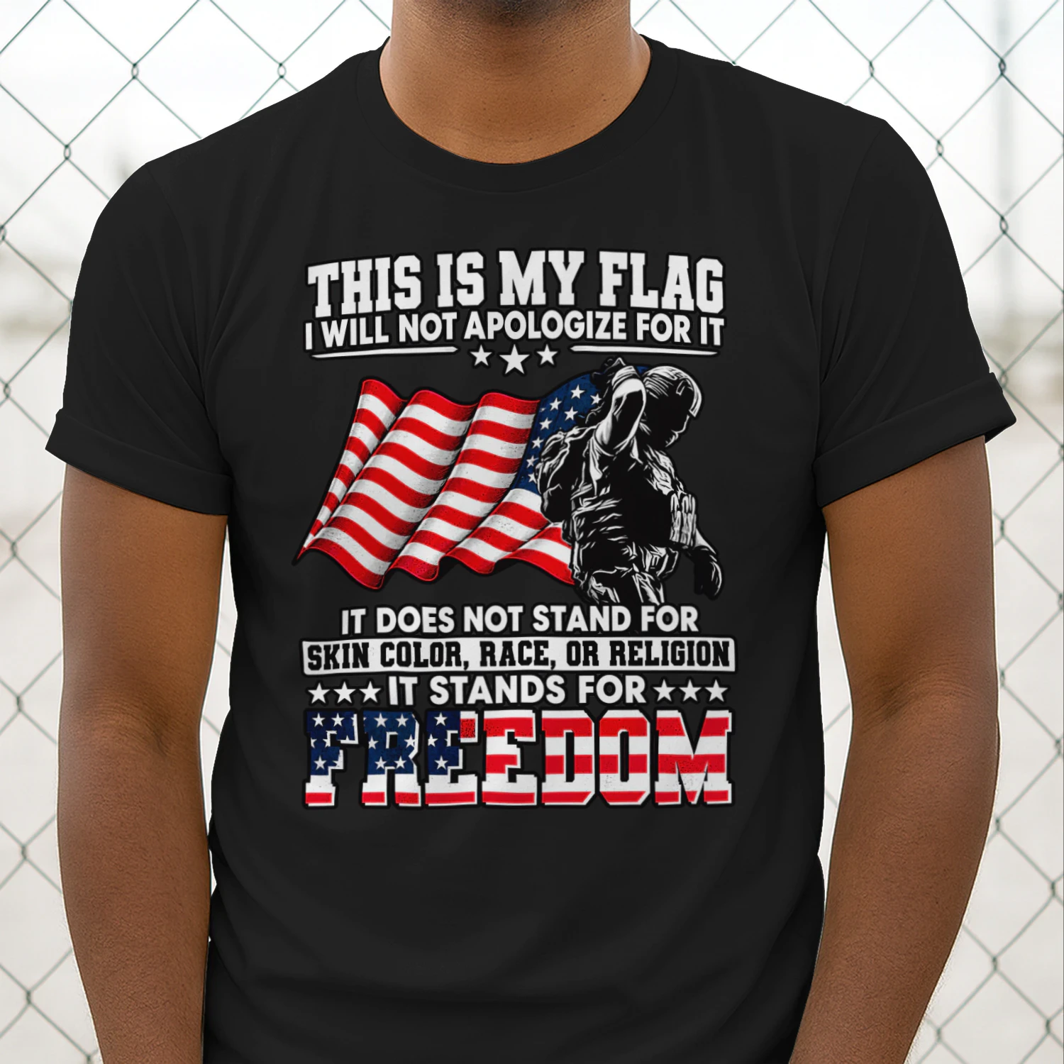 This Is My Flag – American Pride Freedom T-Shirt