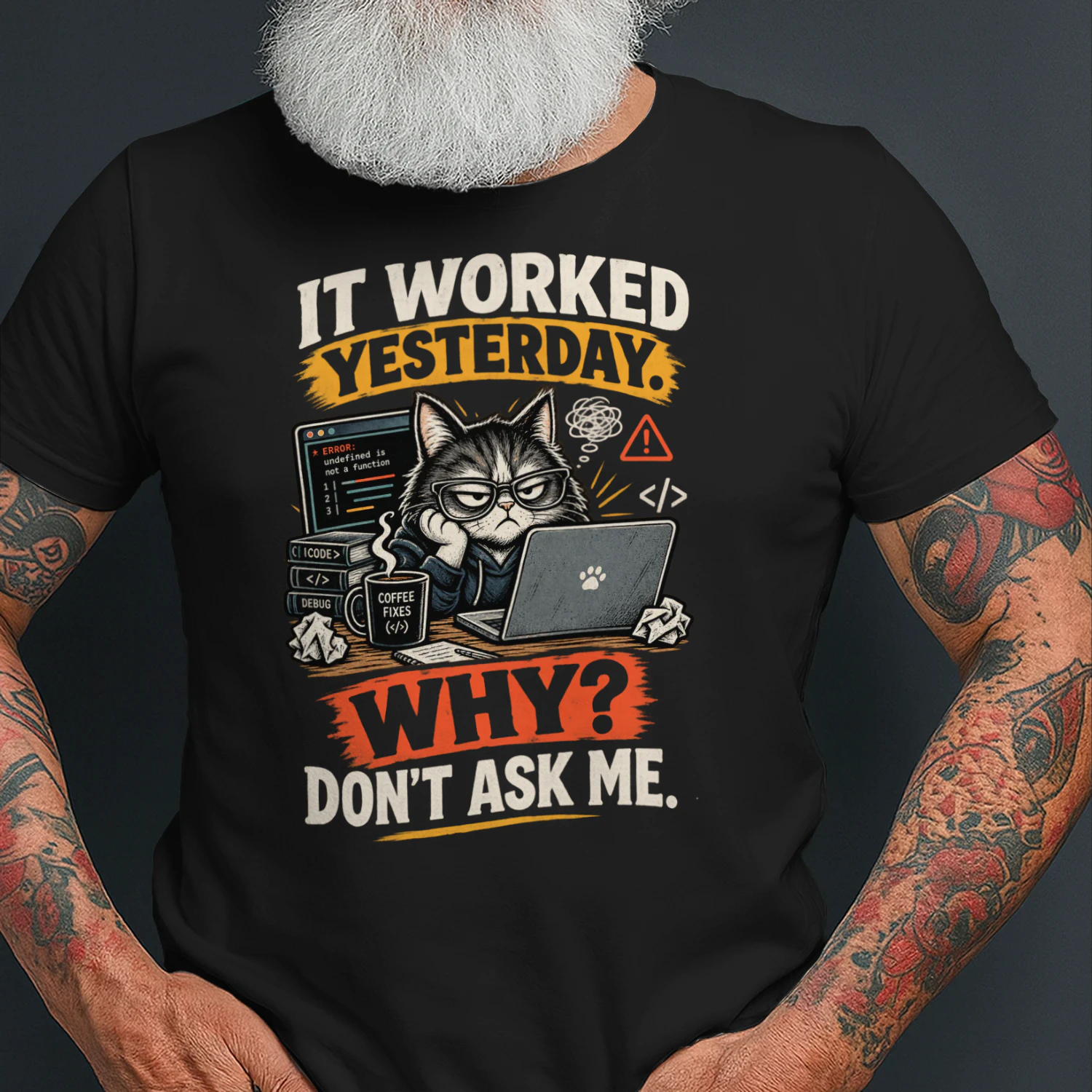 I FIXED ONE BUG – NOW THERE ARE THREE Programmer T-Shirt