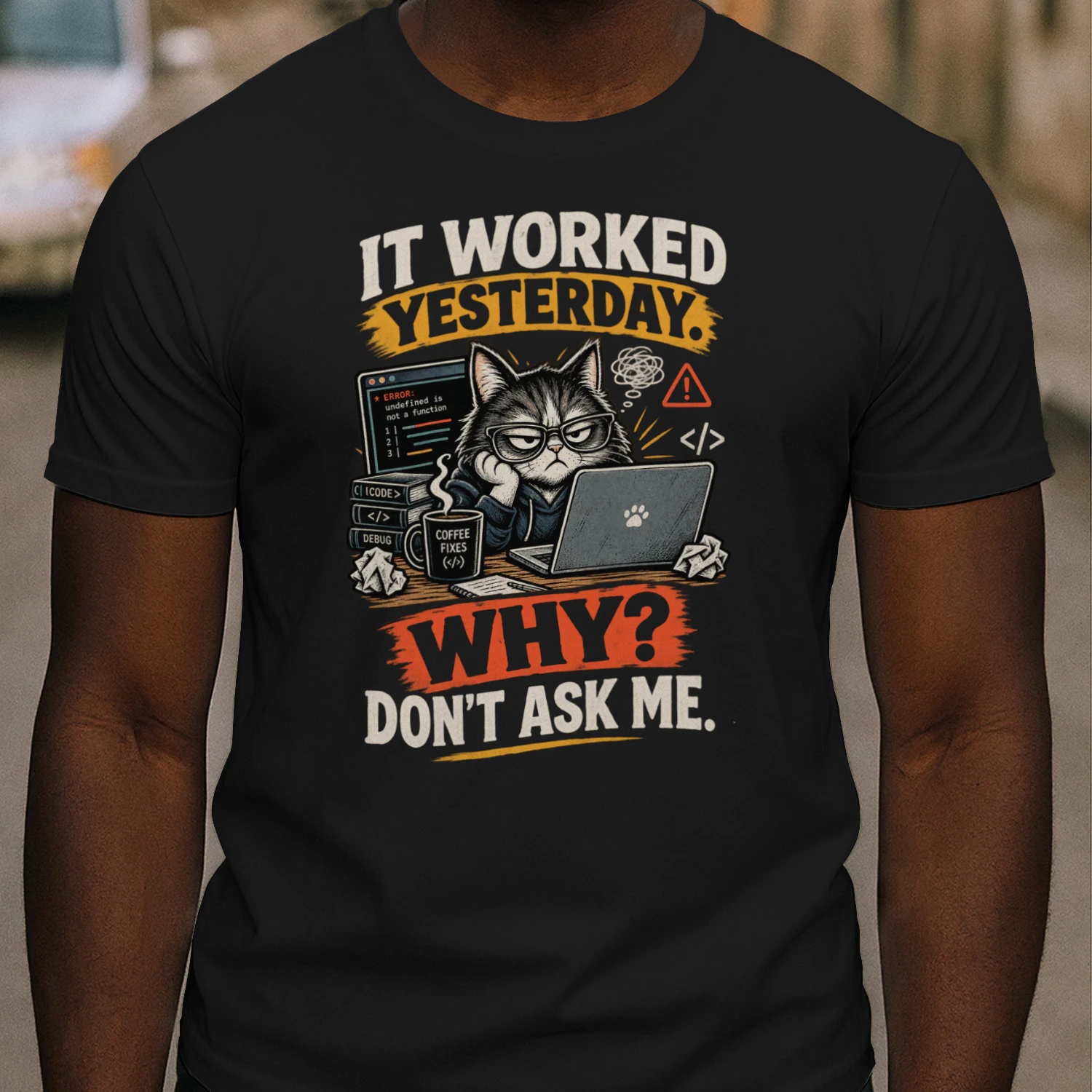 I FIXED ONE BUG – NOW THERE ARE THREE Programmer T-Shirt