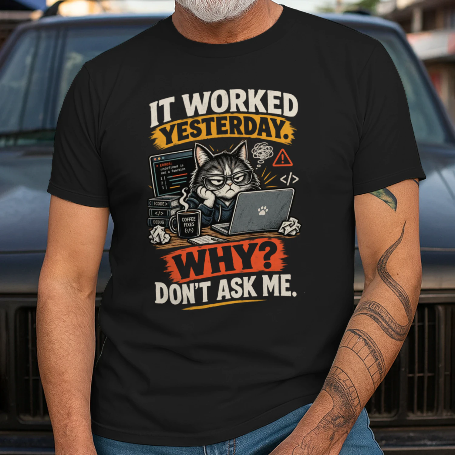 I FIXED ONE BUG – NOW THERE ARE THREE Programmer T-Shirt