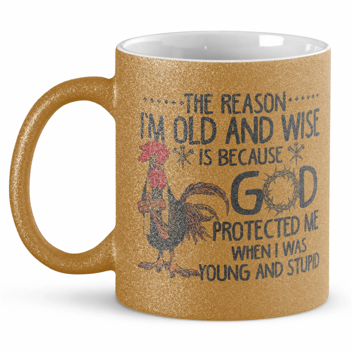 God Protected Me Mug