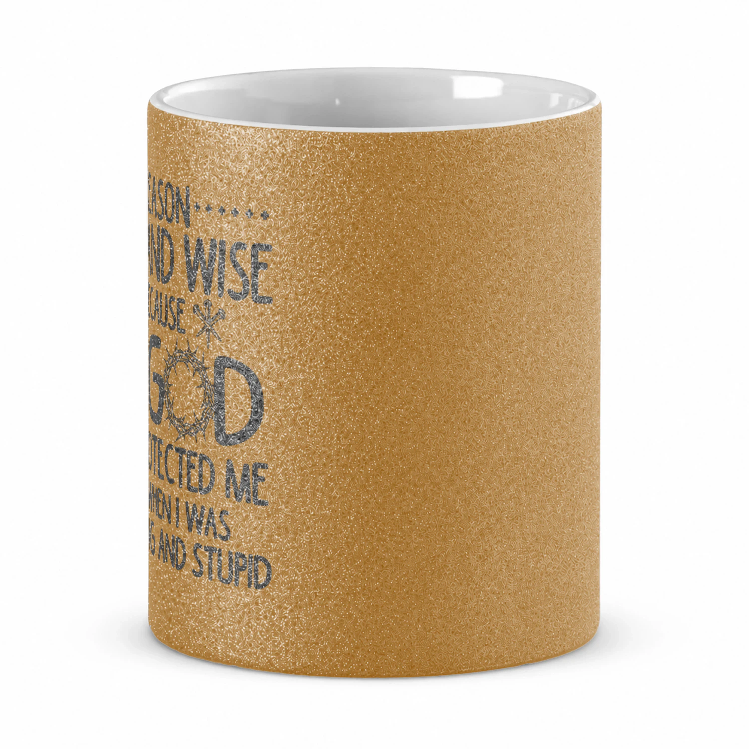 God Protected Me Mug
