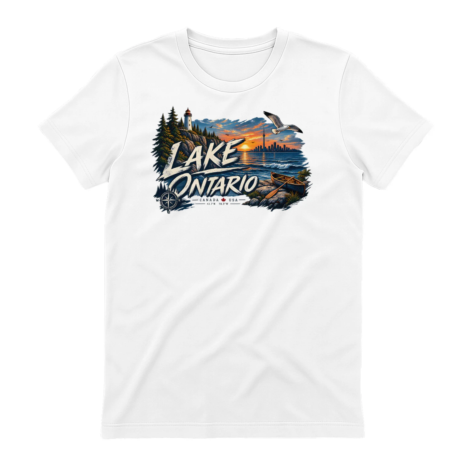 Lake Ontario Forever Funny Anti-Lake America