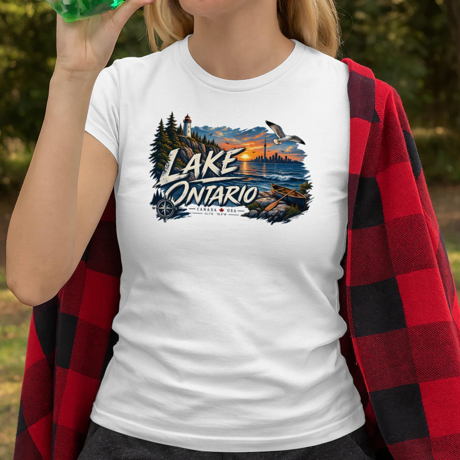 Lake Ontario Forever Funny Anti-Lake America