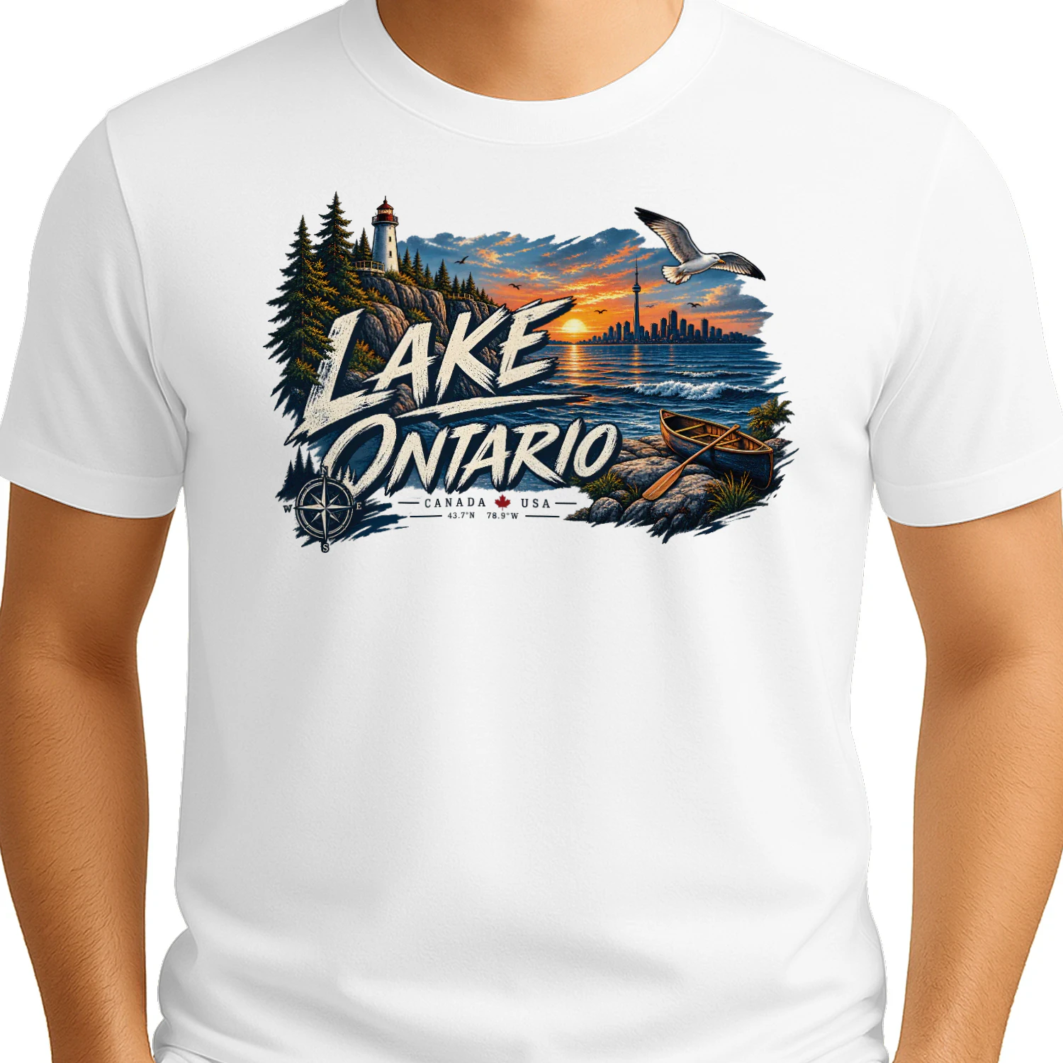 Lake Ontario Forever Funny Anti-Lake America