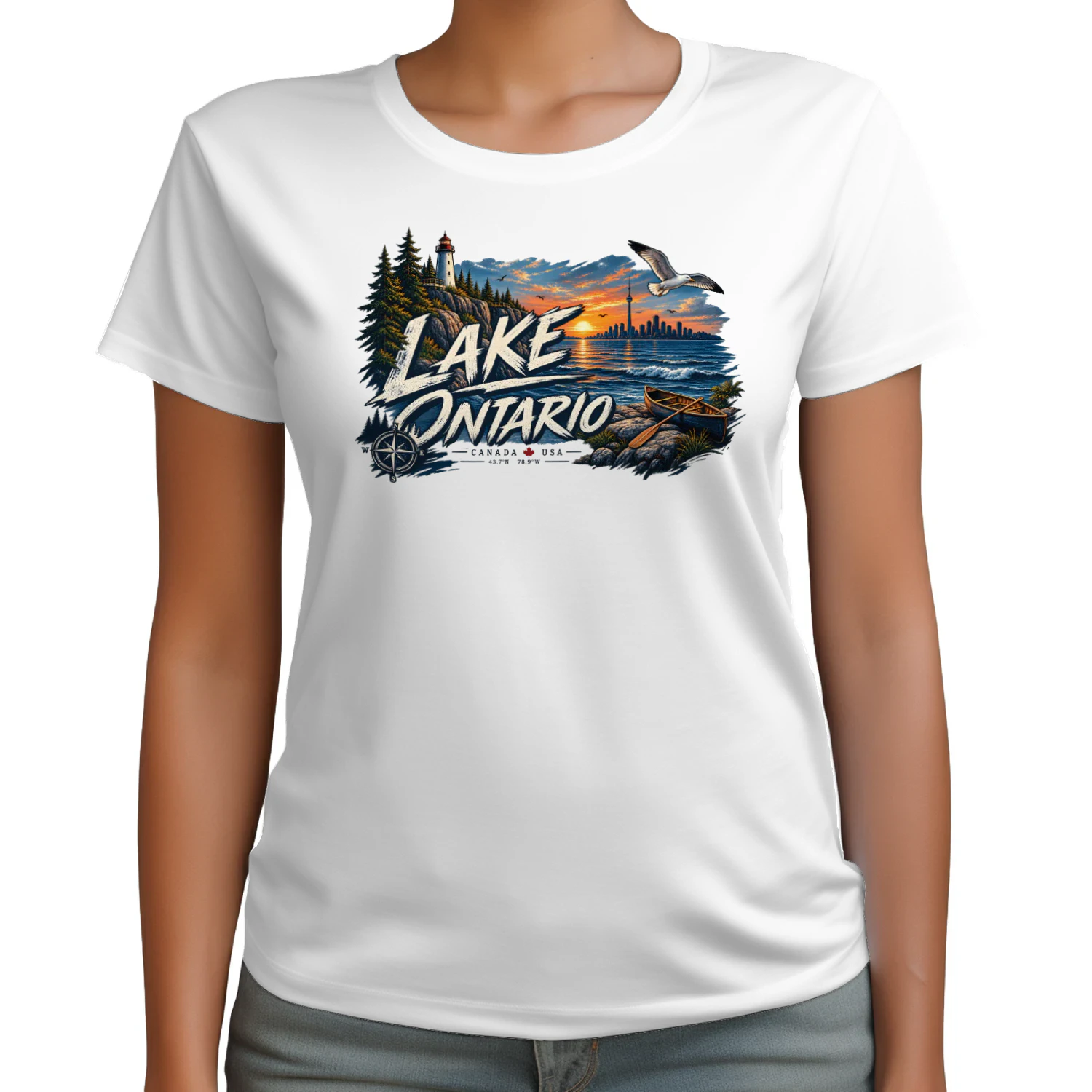Lake Ontario Forever Funny Anti-Lake America