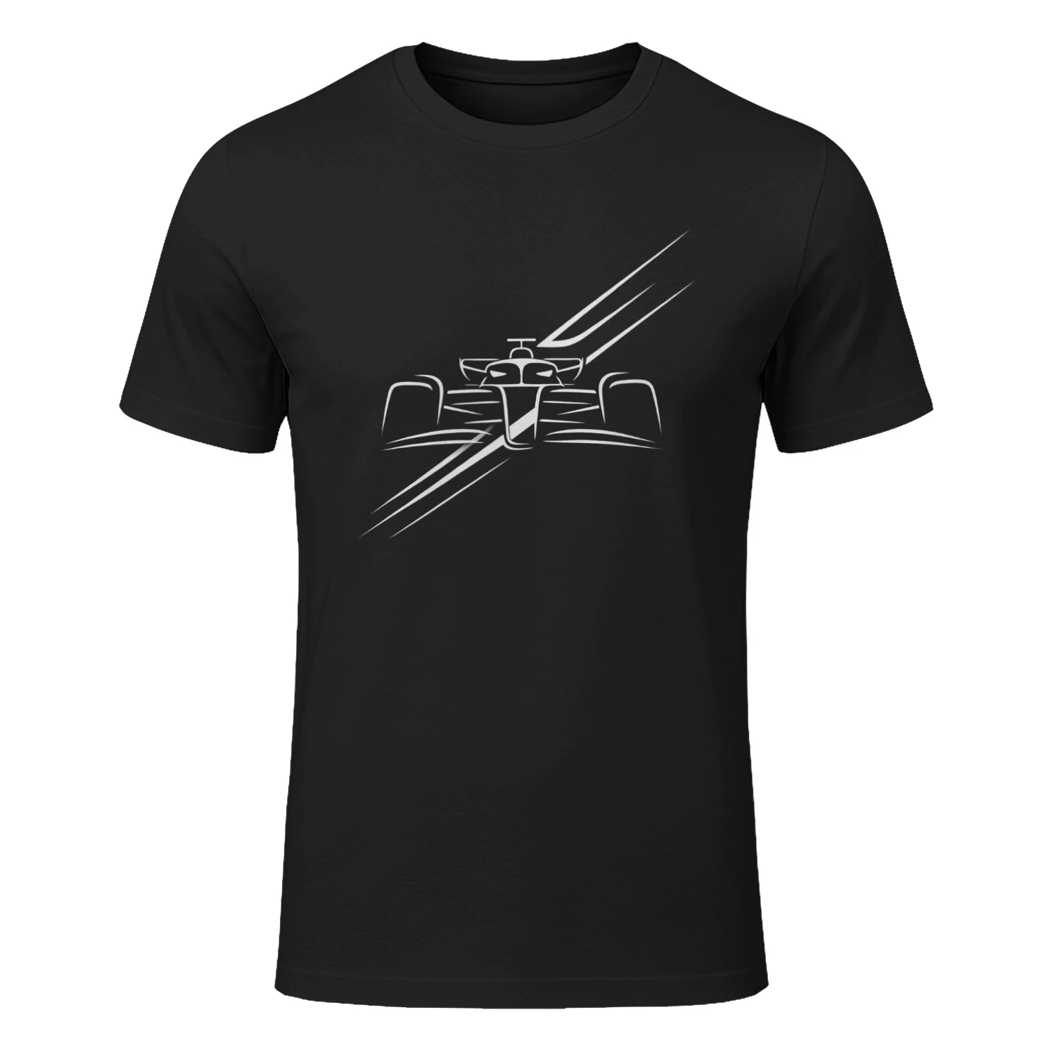 Formula 1 2026 Blueprint T-Shirt – F1 Car Technical Drawing, Motorsport Racing Apparel