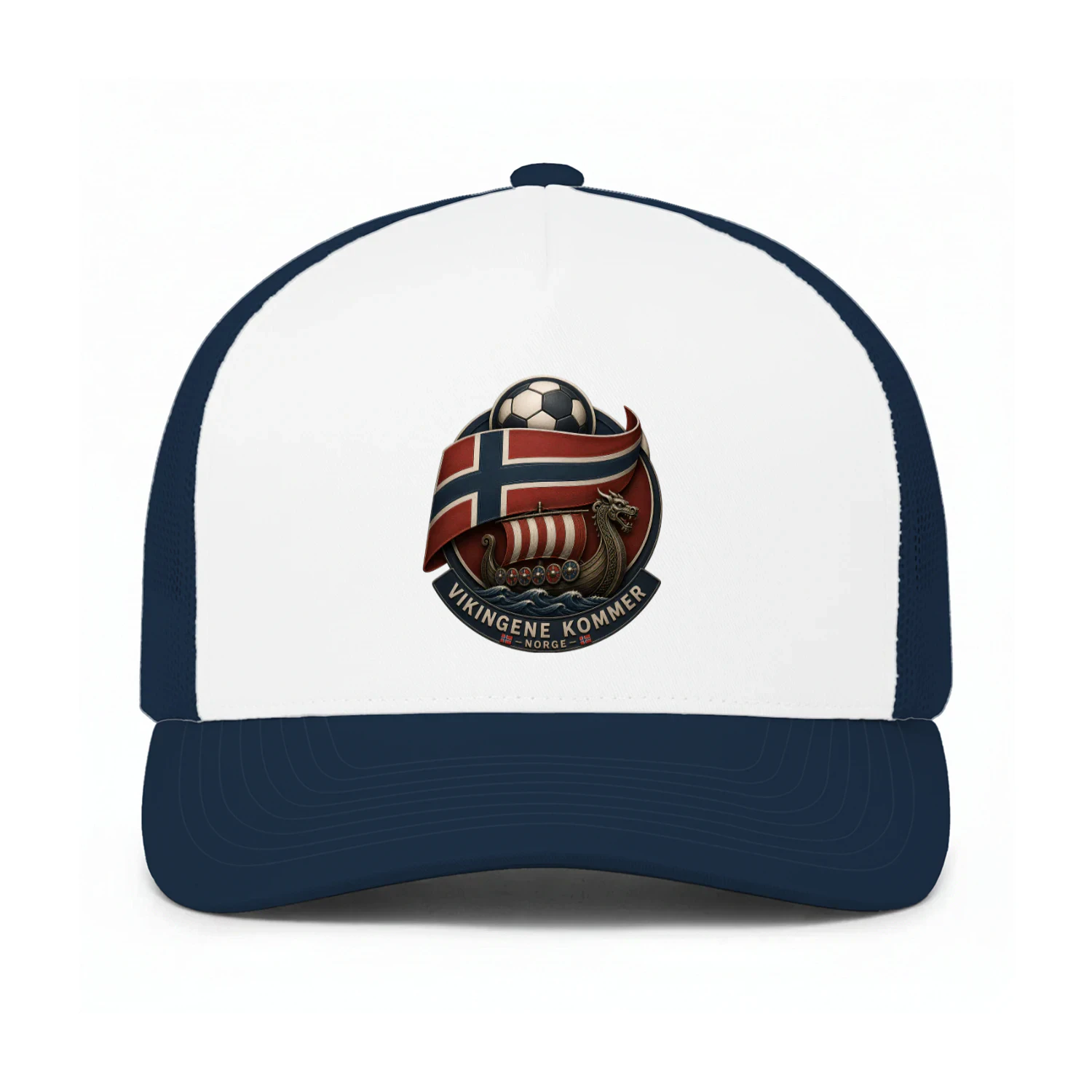Vikingene Kommer - Norsk Supporter Cap v1