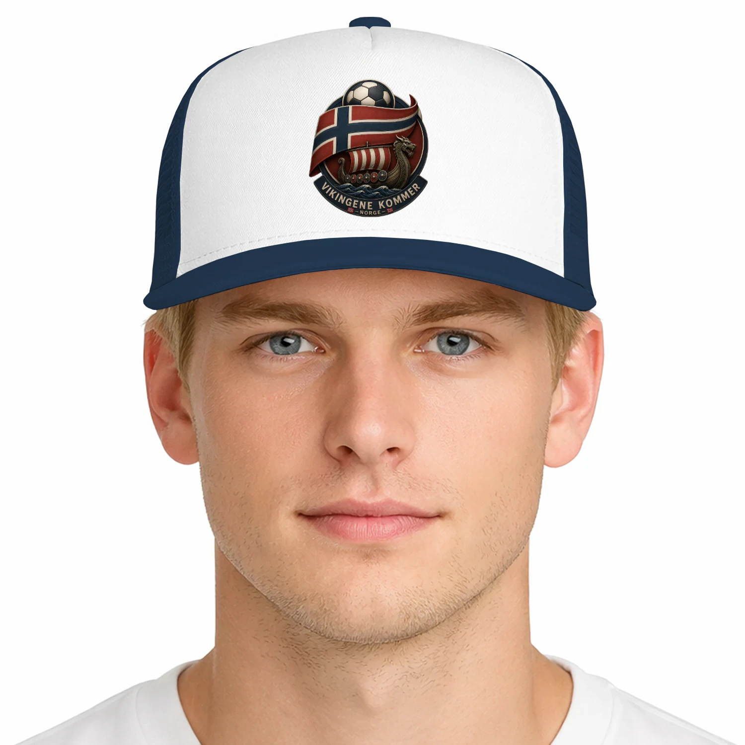 Vikingene Kommer - Norsk Supporter Cap v1