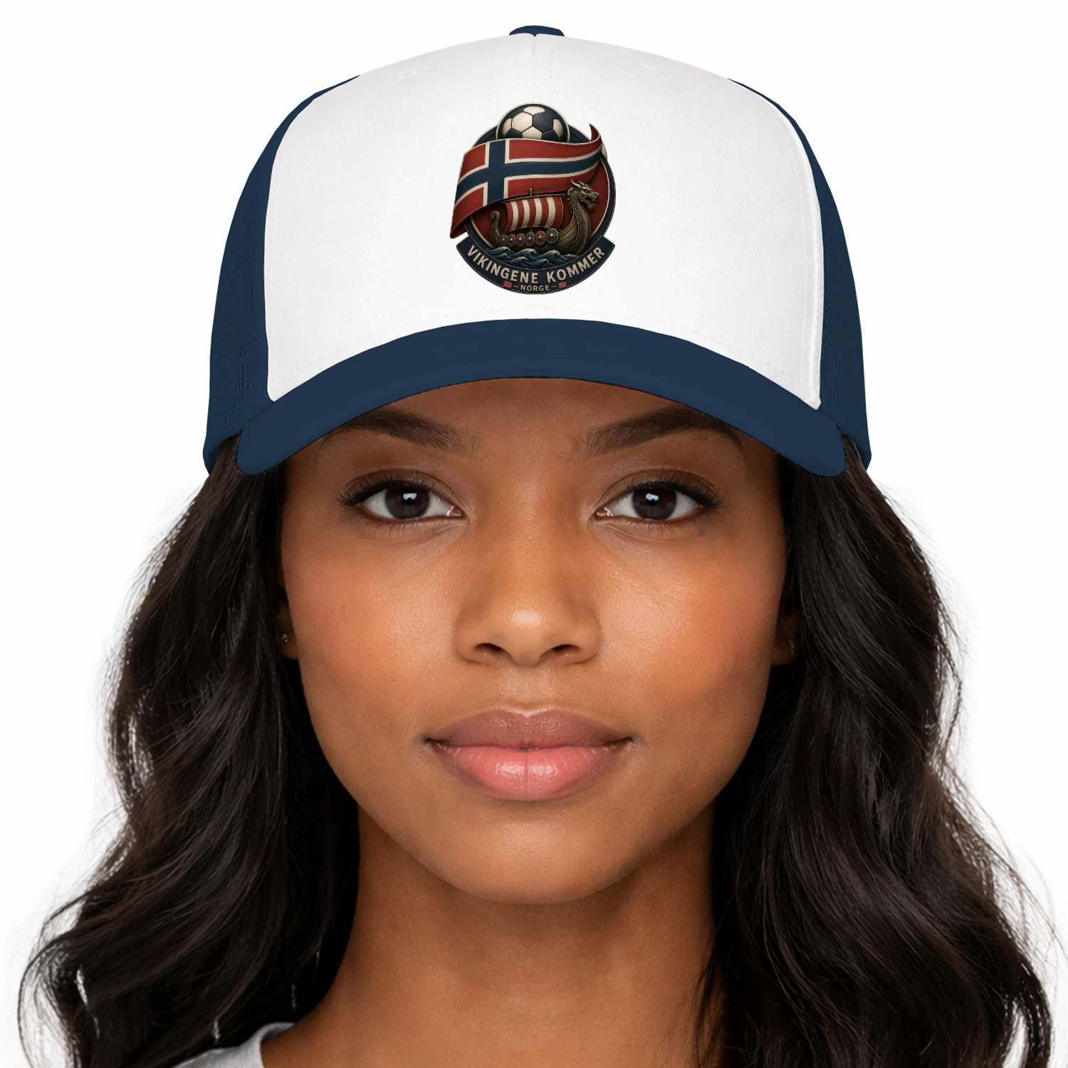 Vikingene Kommer - Norsk Supporter Cap v1