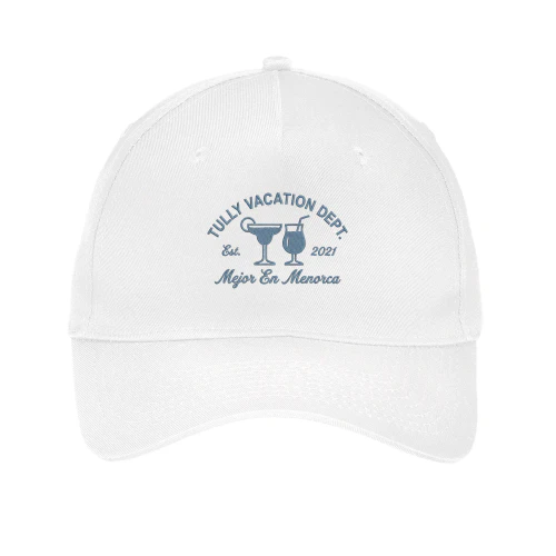 Truly Vacation Mode Embroidered Cap