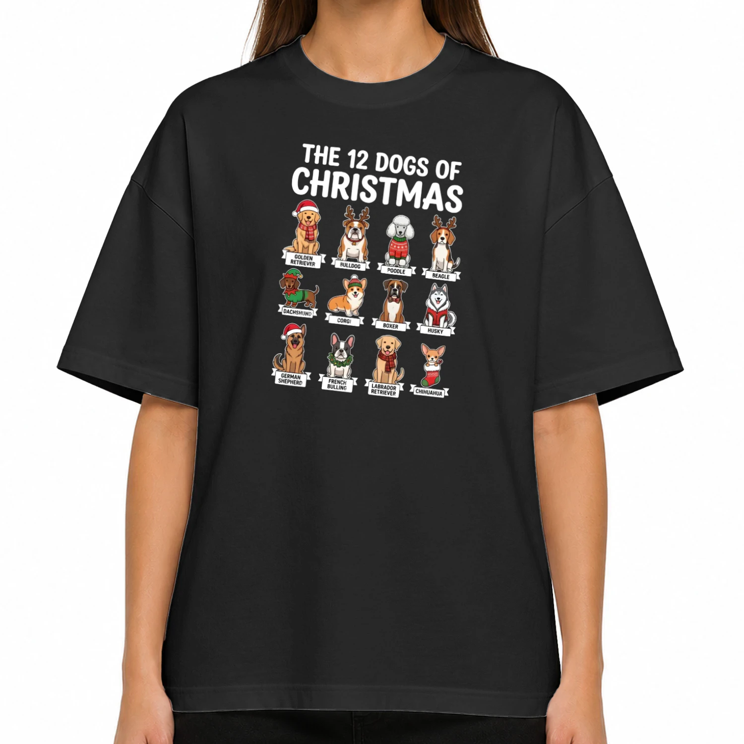 The 12 Dogs of Christmas T-Shirt