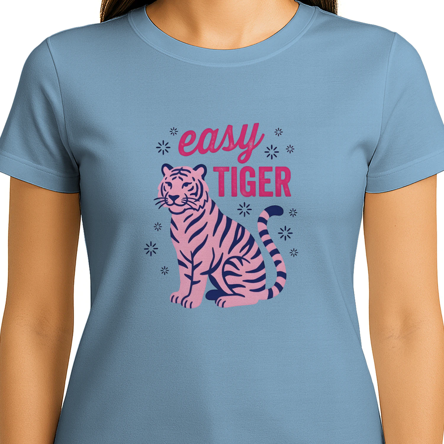 Pretty Tiger Graphic T-Shirt