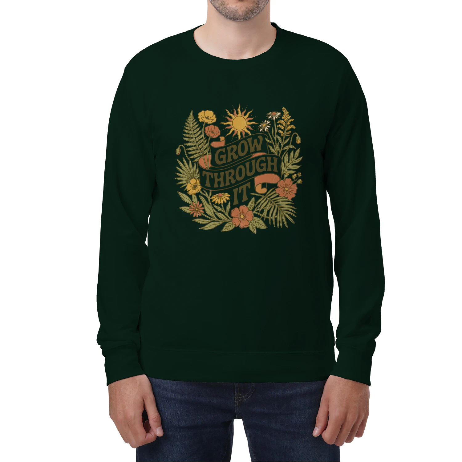 Grow Through It Floral Long Sleeve