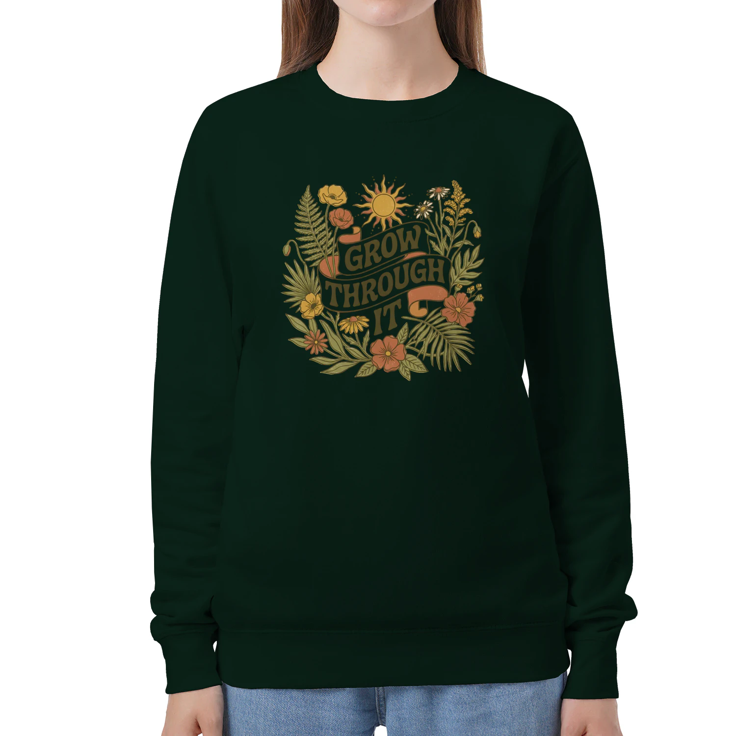 Grow Through It Floral Long Sleeve