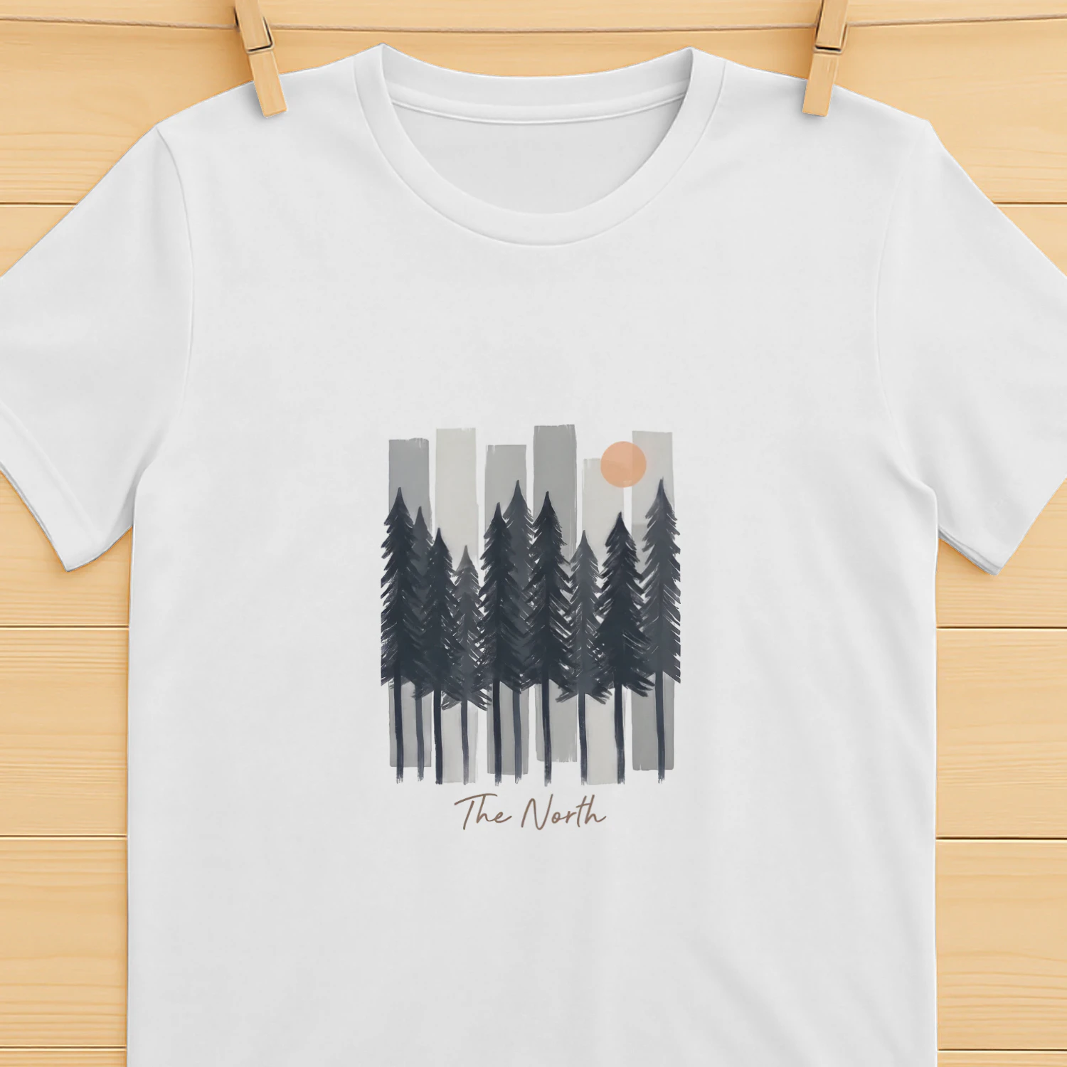 Pine Forest Graphic T-Shirt