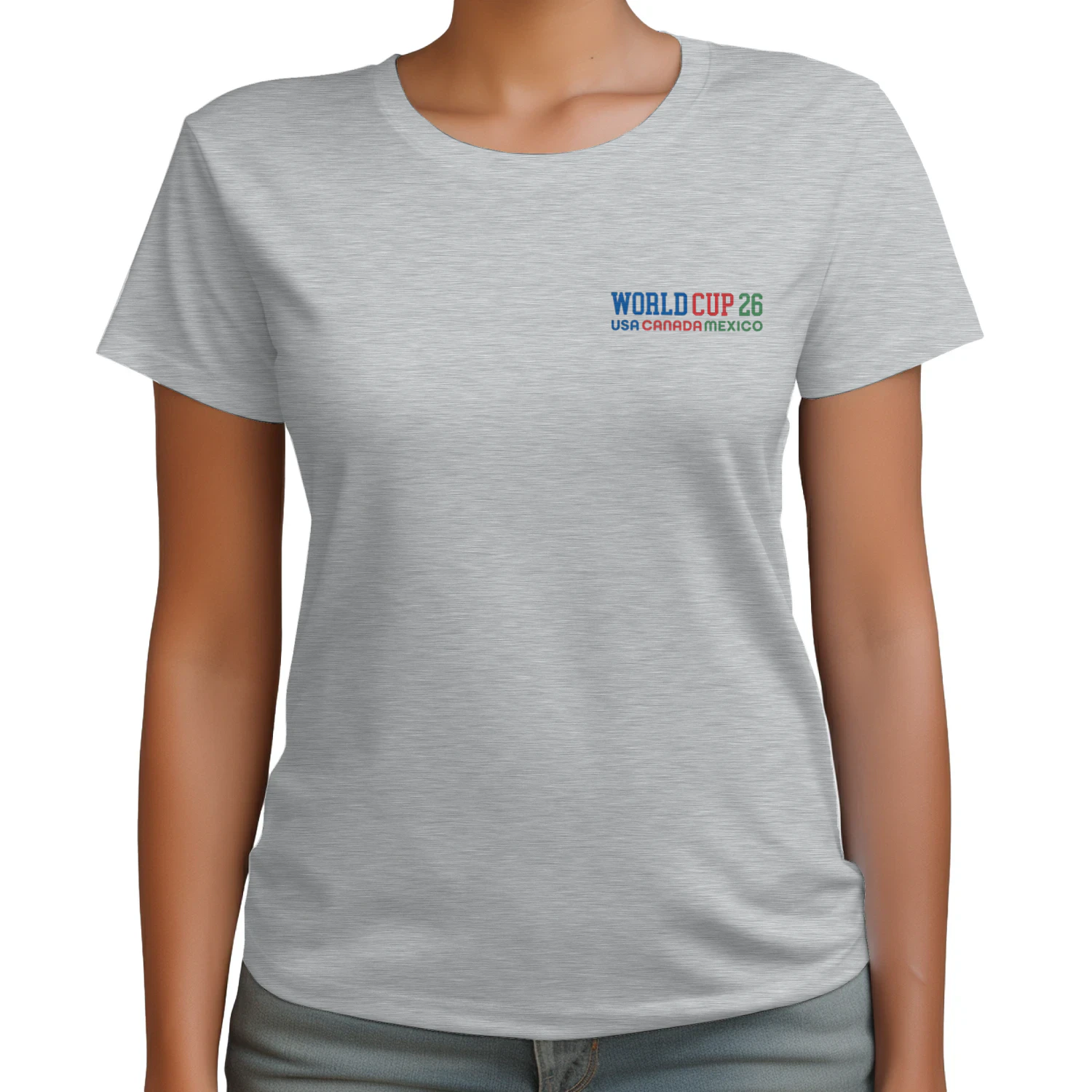 World Cup 2026 Host Nations Graphic T-Shirt 