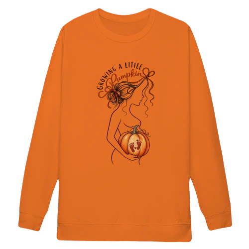 Pumpkin Spice Season Pregnancy Announcement Unisex Graphic Tee