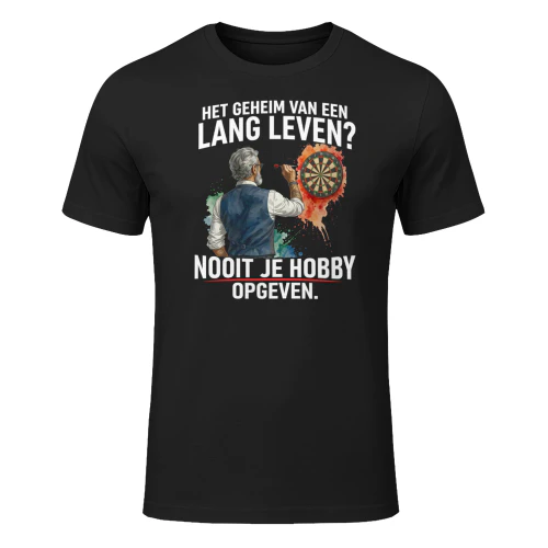 Lang Leven? Altijd Raak – Darten Shirt Man