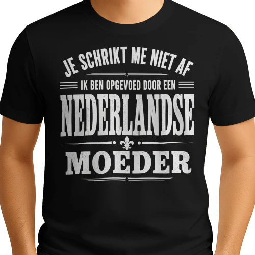 JE SCHRIKT ME NIET AF