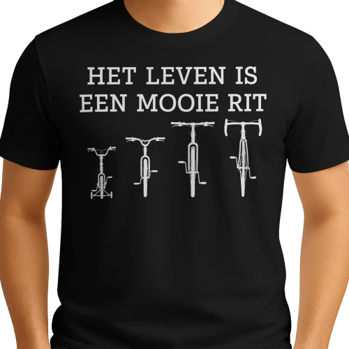 HET LEVEN IS EEN MOOIE RIT