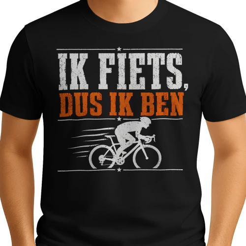 IK FIETS, DUS IK BEN