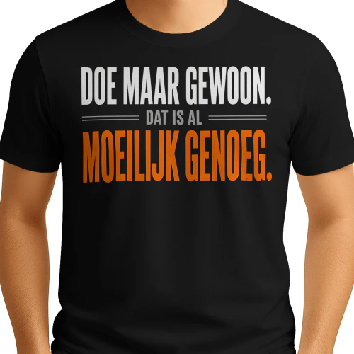DOE MAAR GEWOON
