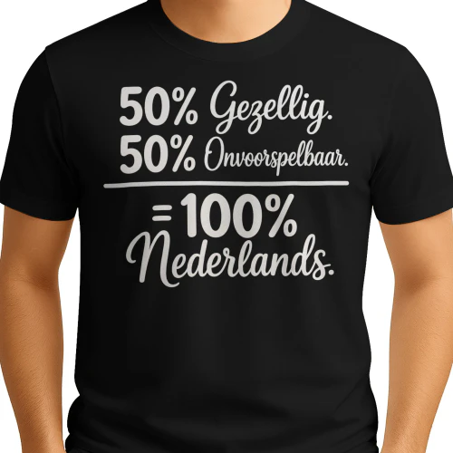 100% NEDERLANDS.