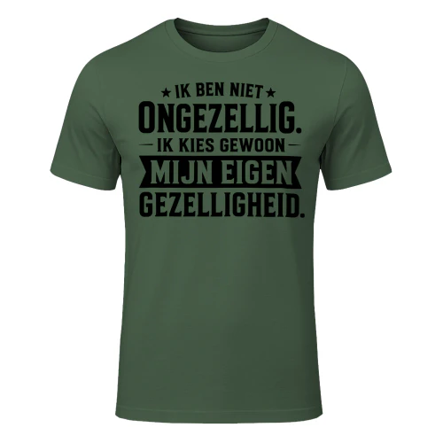 IK BEN NIET ONGEZELLIG