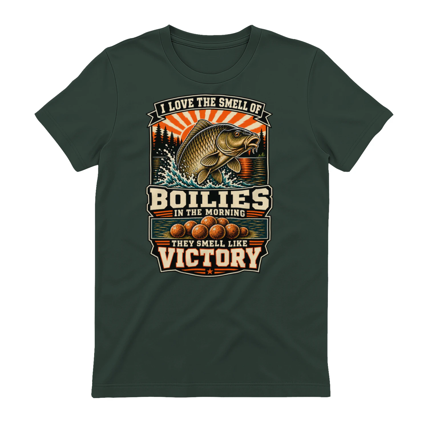 I Love the Smell of Boilies T-shirt