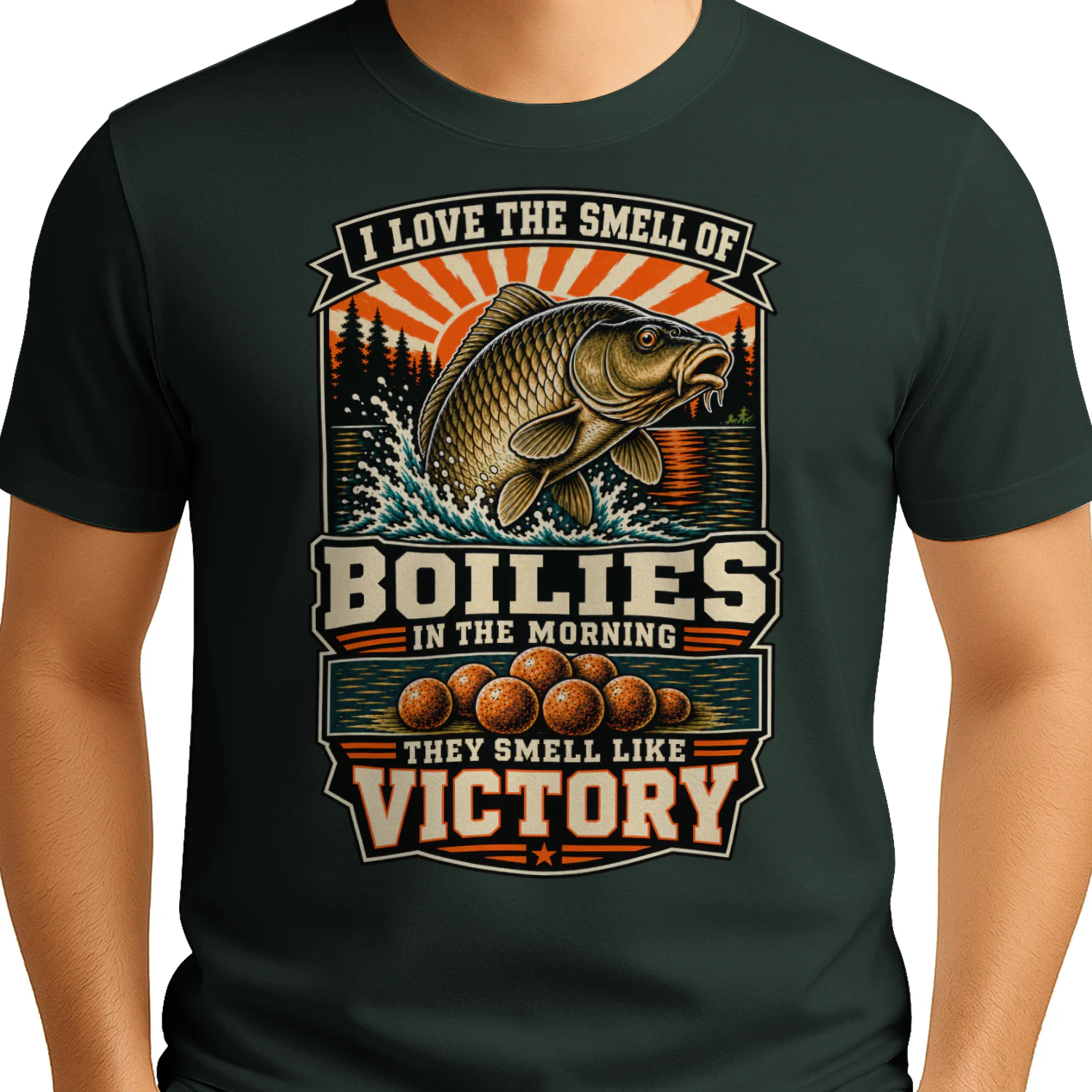 I Love the Smell of Boilies T-shirt