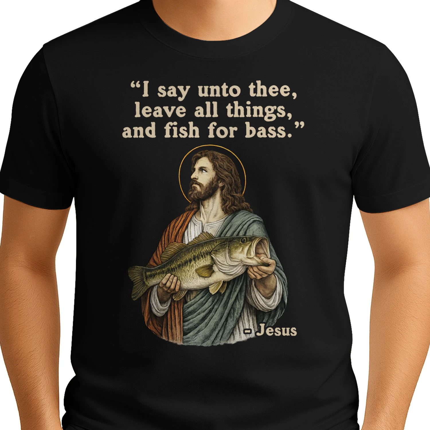 Leave all things, and fish for bass.