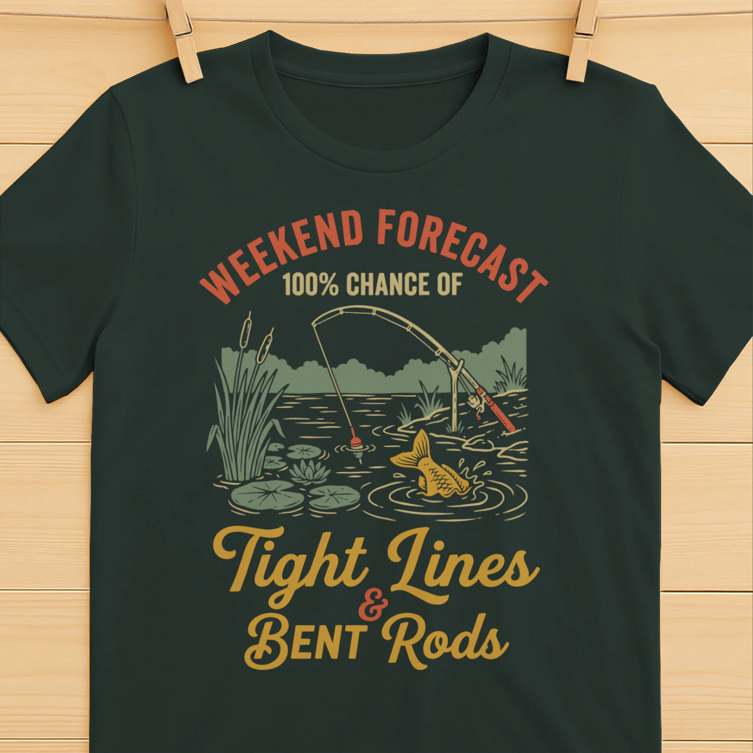 Weekend Forecast Tight Lines & Bent Rods