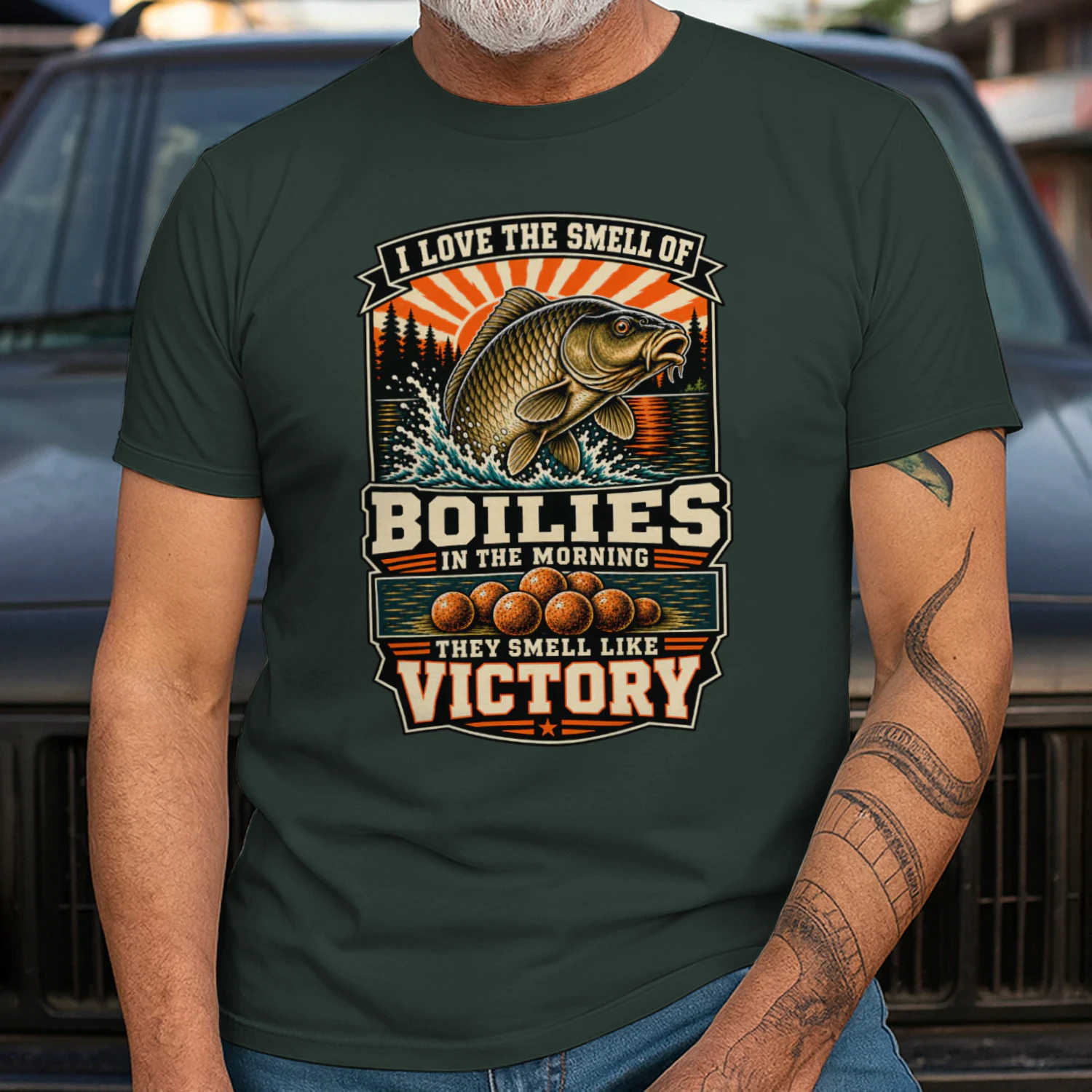 I Love the Smell of Boilies T-shirt