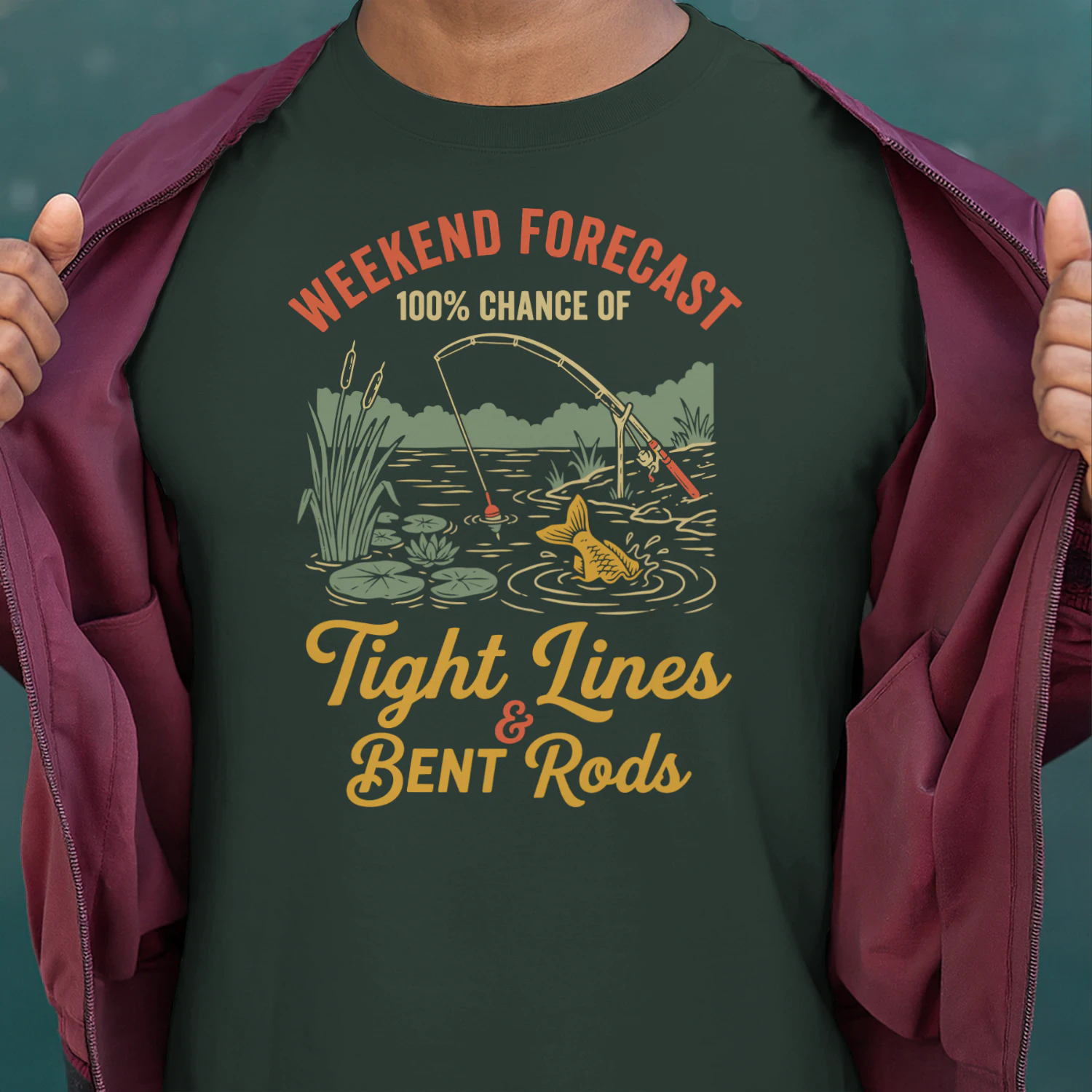Weekend Forecast Tight Lines & Bent Rods