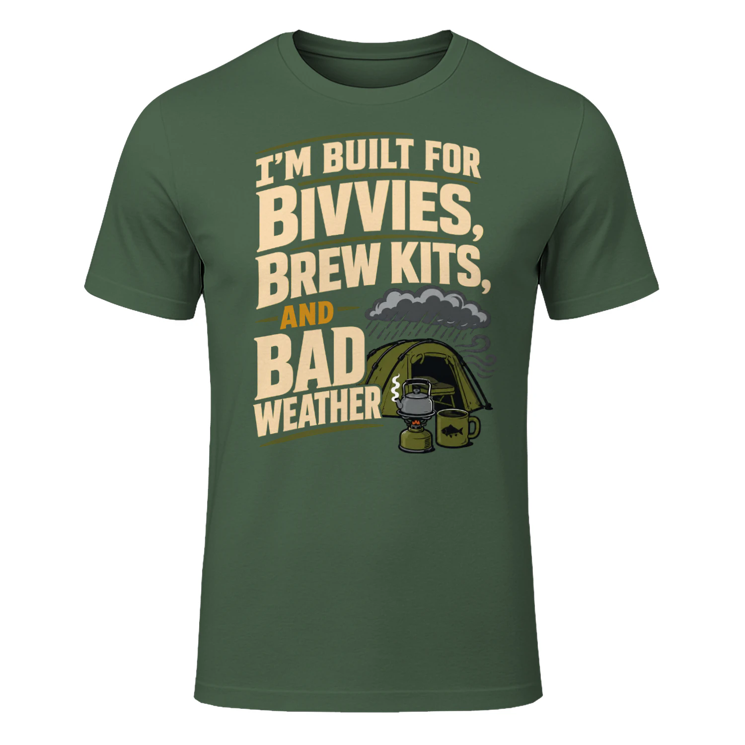 I’m Built for Bivvies, Brew Kits, and Bad Weather