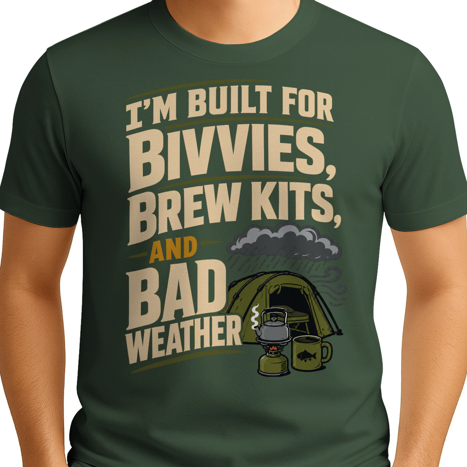 I’m Built for Bivvies, Brew Kits, and Bad Weather