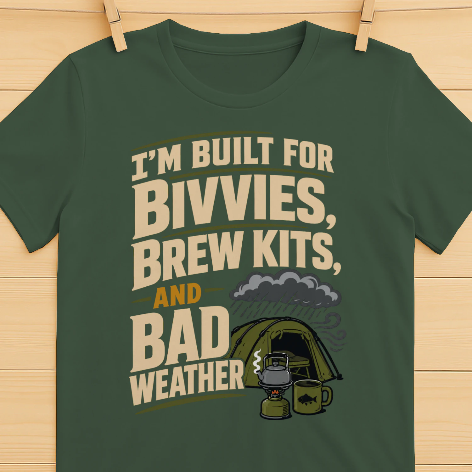 I’m Built for Bivvies, Brew Kits, and Bad Weather