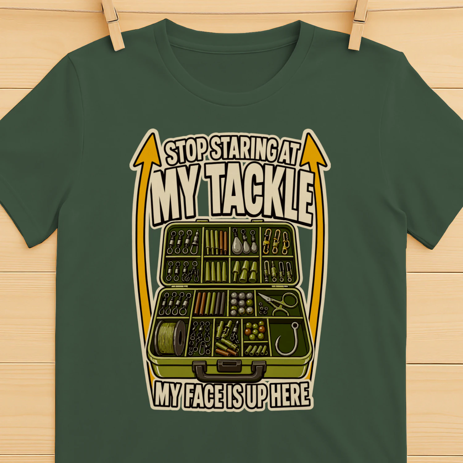 Stop Staring at My Tackle