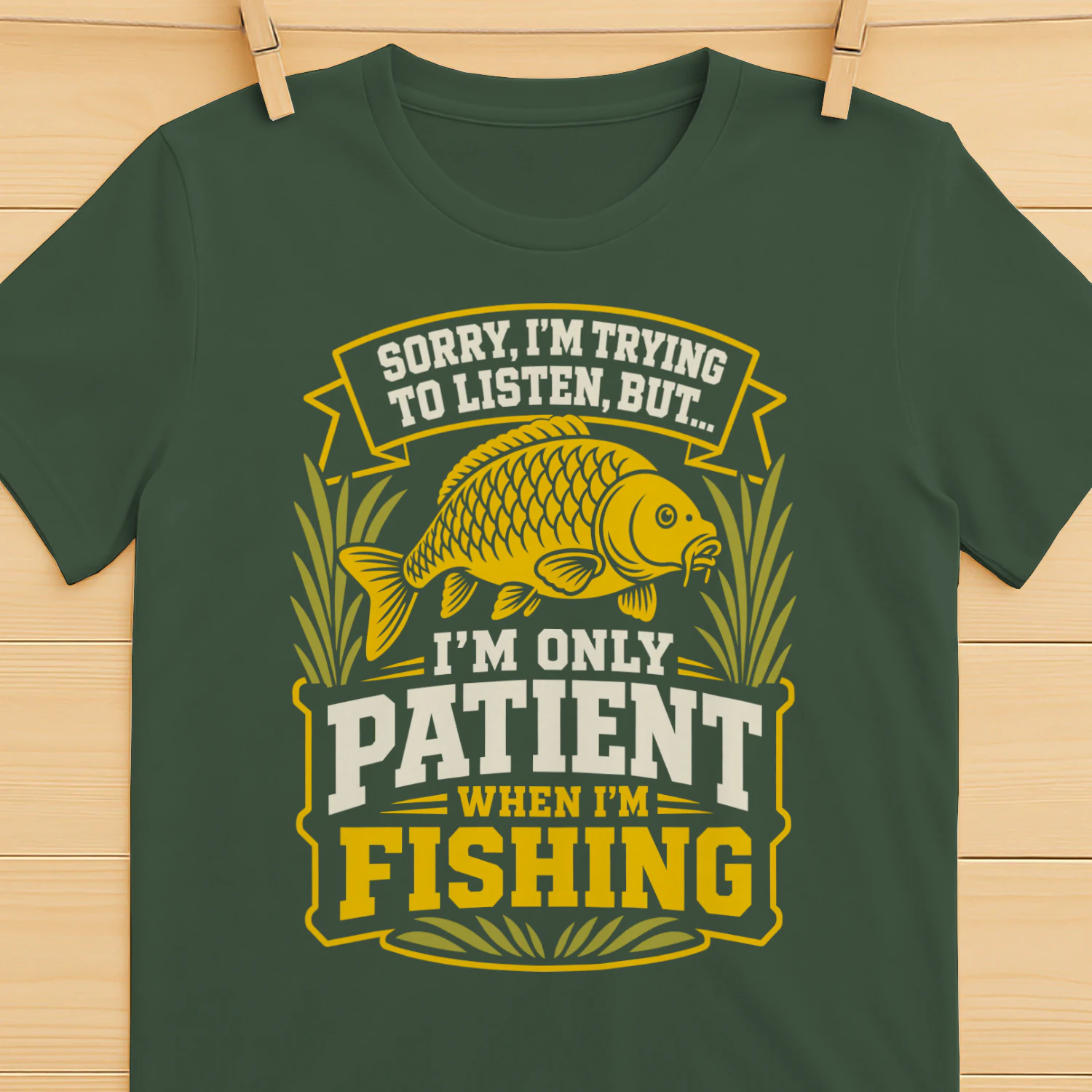 I’m Only Patient When I’m Fishing