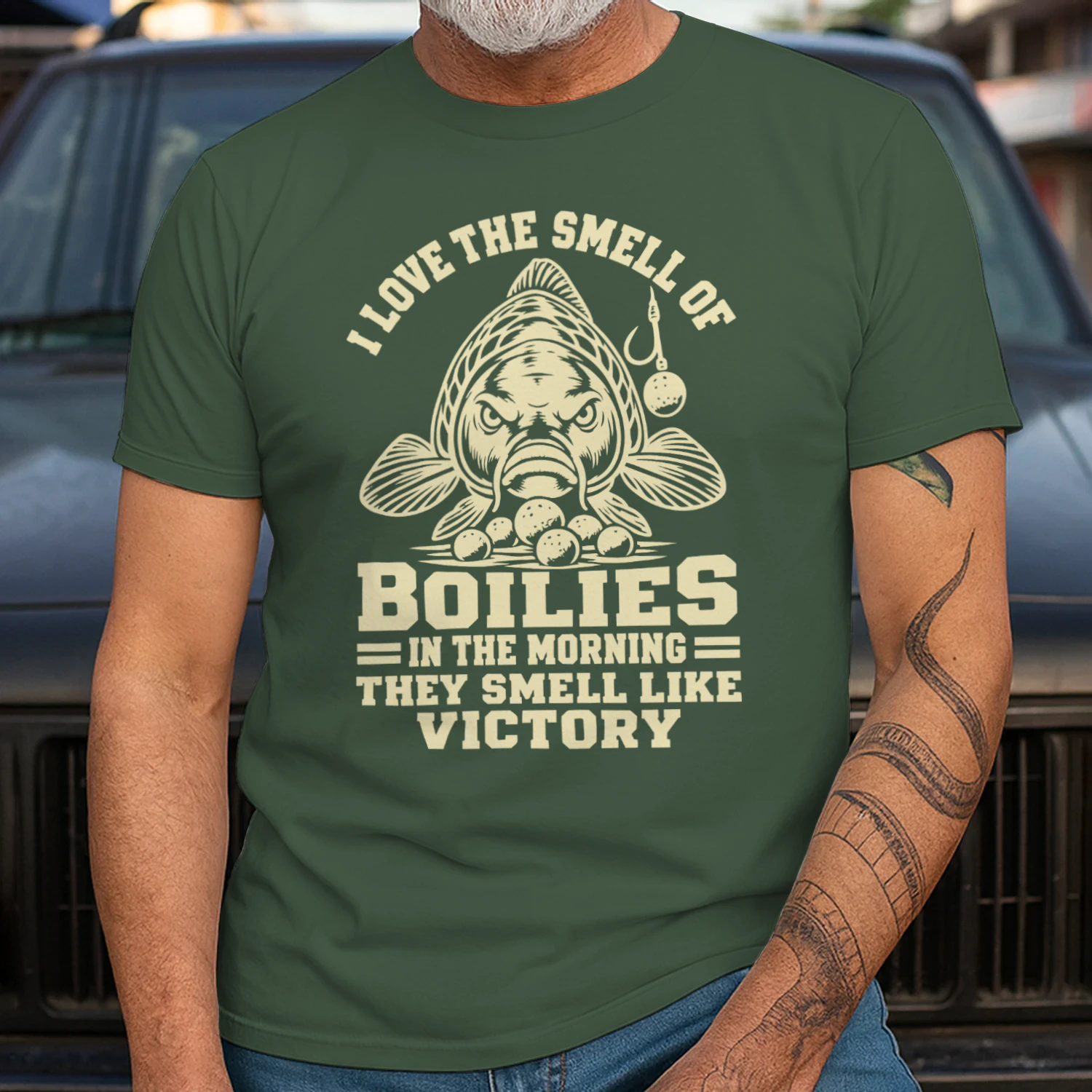 I Love the Smell of Boilies T-shirt