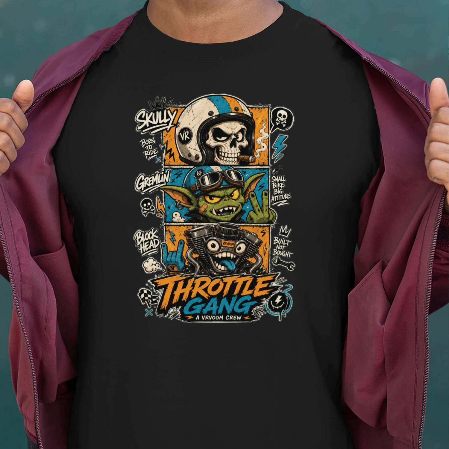 Classic Unisex T-shirt Throttle Gang