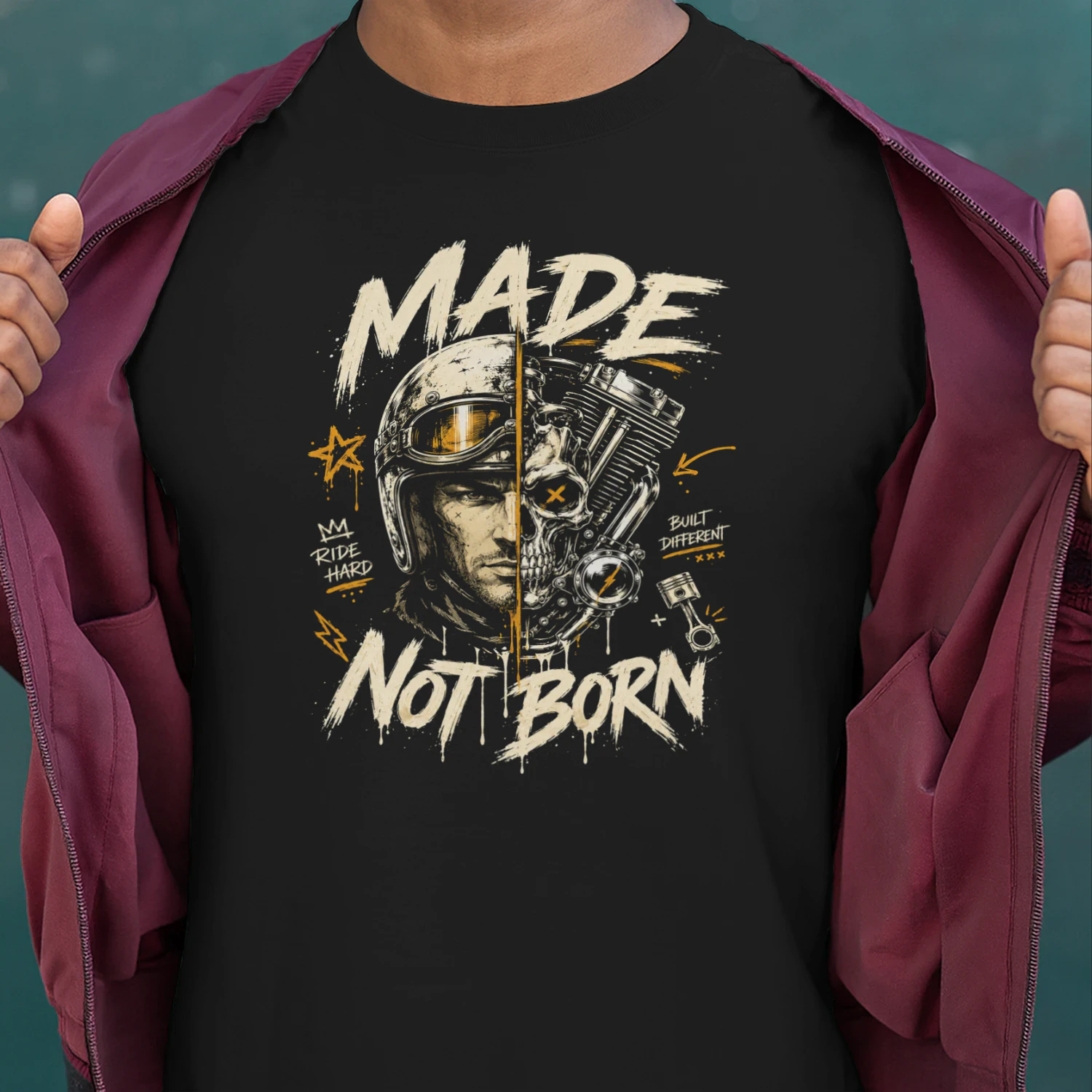 Classic Unisex T-shirt MADE NOT BORN