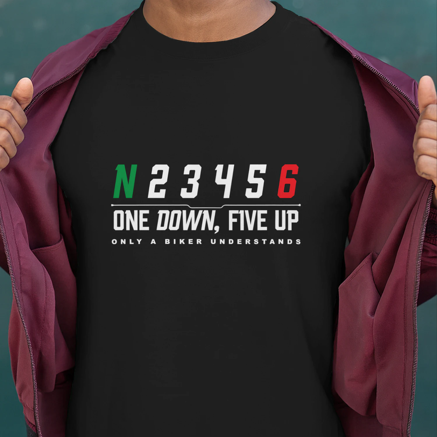 Classic Unisex T-shirt one down five up